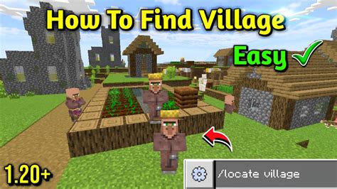 easy way to find villages in minecraft.